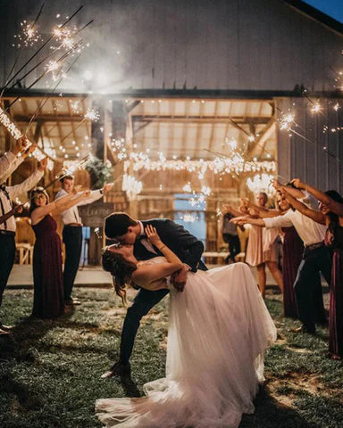 Creating a Spectacular Wedding Sparkler Bride Entrance: Adding Magic and Romance to Your Big Day