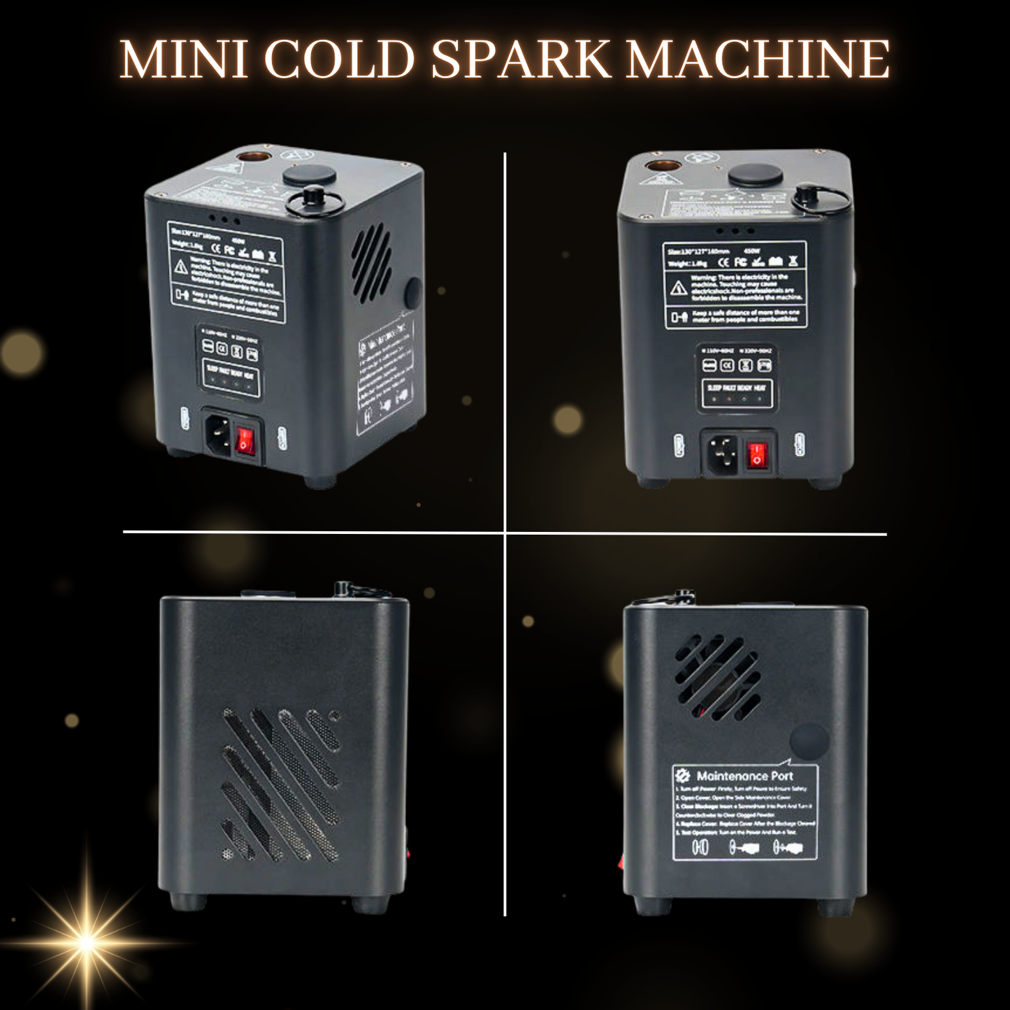 Cold Sparkler Machine