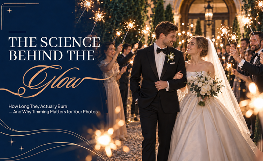 The Science Behind Sparkler Send-Offs: How Long They Actually Burn (And Why It Matters for Your Photos)
