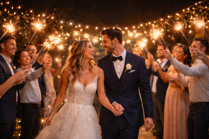 Wedding Sparkler Exit: How to Plan the Perfect Send-Off