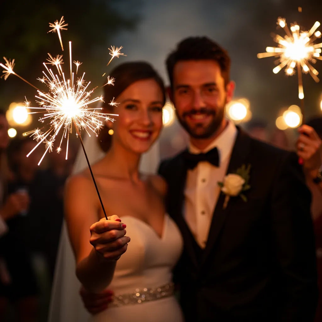 Creative Ways to Display Wedding Sparklers