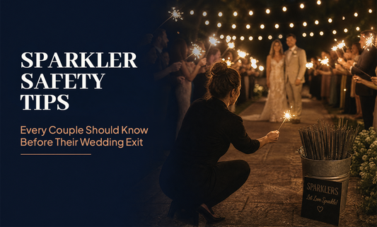 Sparkler Safety Tips Every Couple Should Know Before Their Wedding Exit