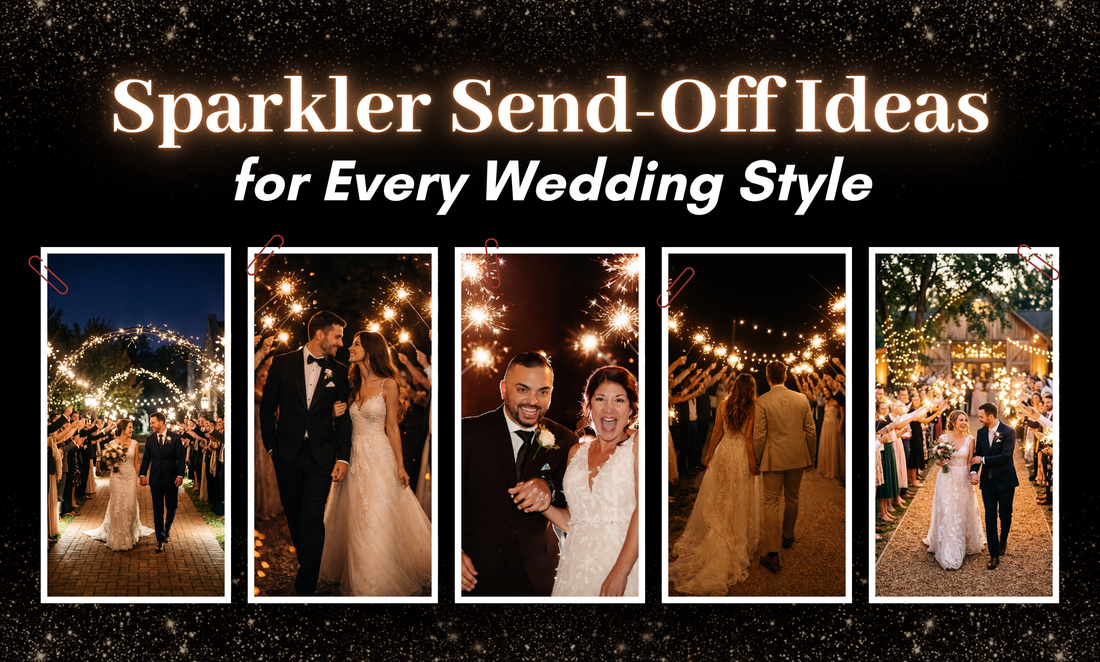 Sparkler Send-Off Ideas for Every Wedding Style