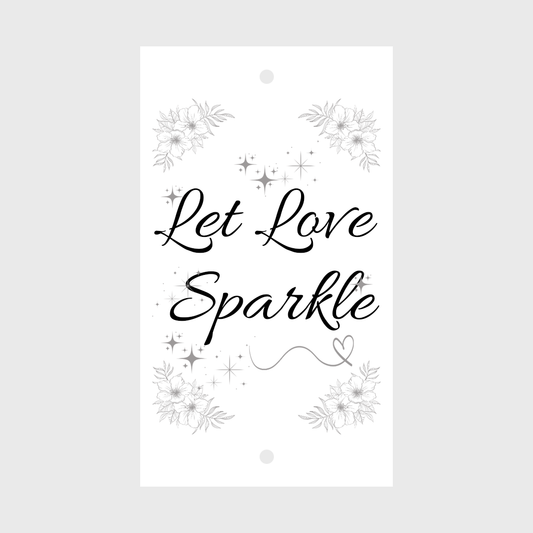 Sparklers Tags Classic- Pack of 24
