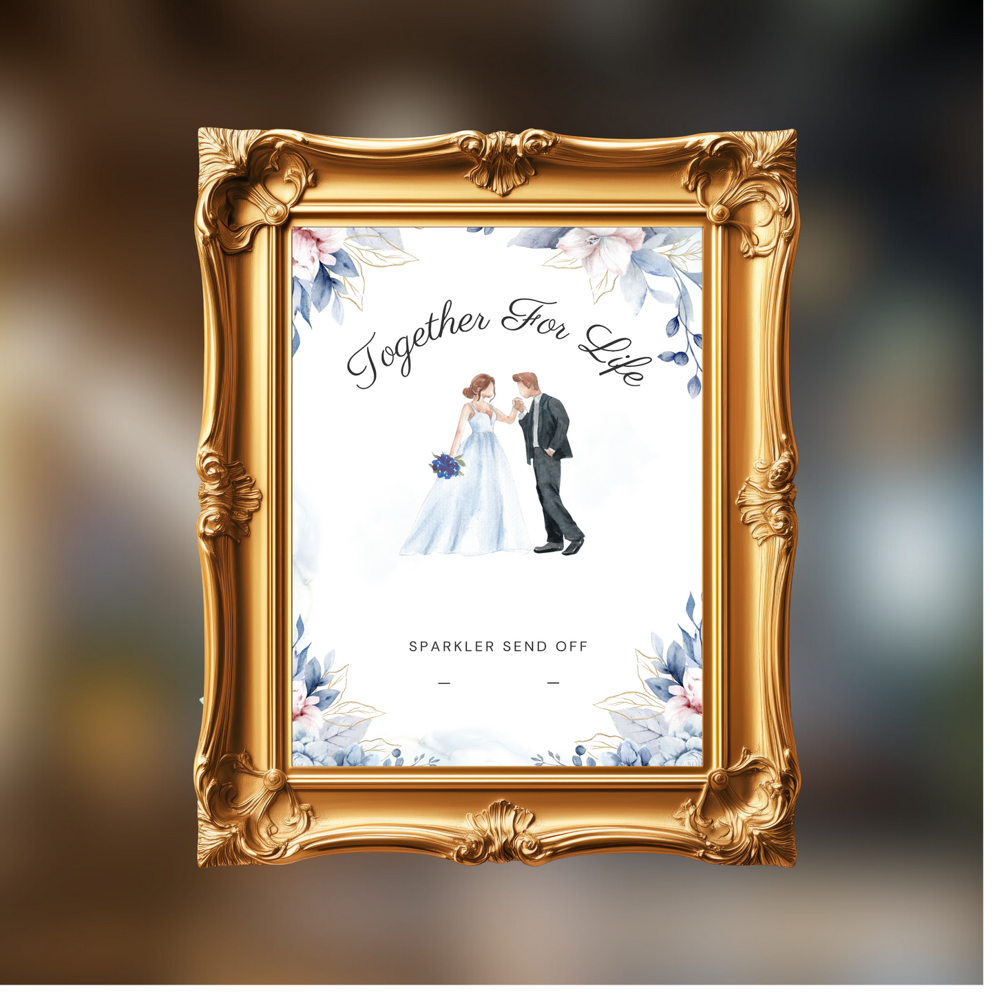 Sparkler Send-Off Digital Display Kit