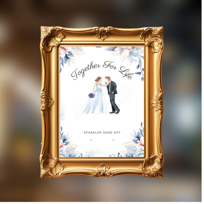 Sparkler Send-Off Digital Display Kit