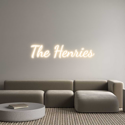 Custom Neon: The Henries